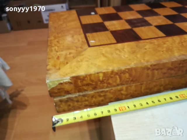 КУТИЯ ШАХ ТАБЛА-ФУРНИР 2403241039LNWC, снимка 9 - Антикварни и старинни предмети - 44920785