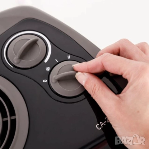 Вентилаторна печка Taurus CA-2400 – вентилаторен отоплител 2400W с 2 степени на мощност и защита от , снимка 4 - Друга електроника - 51895299