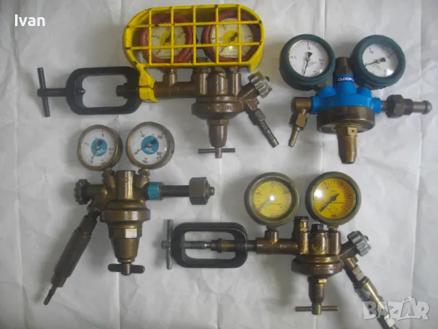 Оксиженен оригинален РЕДУЦИР ВЕНТИЛ РАЗЛИЧНИ за кислород ацетилен MESSER GRIESHEIM EWO GLOOR 315 bar, снимка 3 - Други инструменти - 47548101