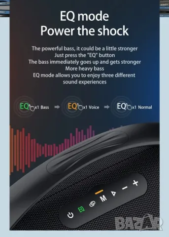 Boombox ZEALOT S97 80W bluetooth wireless speaker преносима колона, снимка 7 - Bluetooth тонколони - 47521092