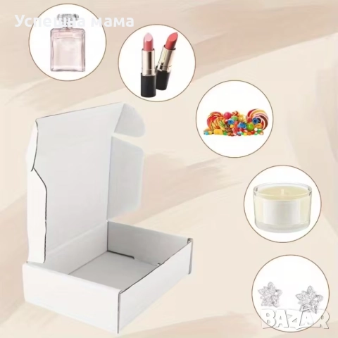 Кутийки за handmade, 250 х 150 х 100 мм., бели, снимка 2 - Други - 52001602