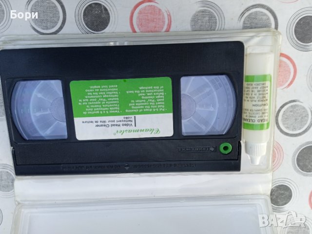 Почистваща видео касета VHS, снимка 2 - Плейъри, домашно кино, прожектори - 39050867
