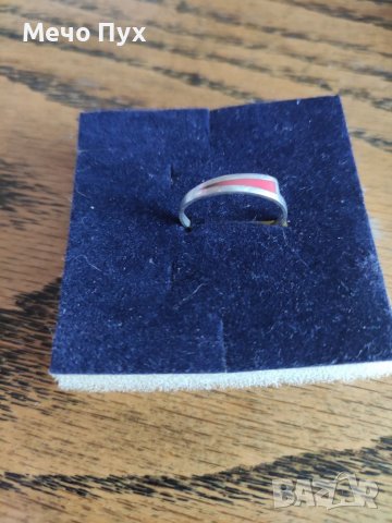 Сребърен пръстен (109), снимка 4 - Пръстени - 39893129