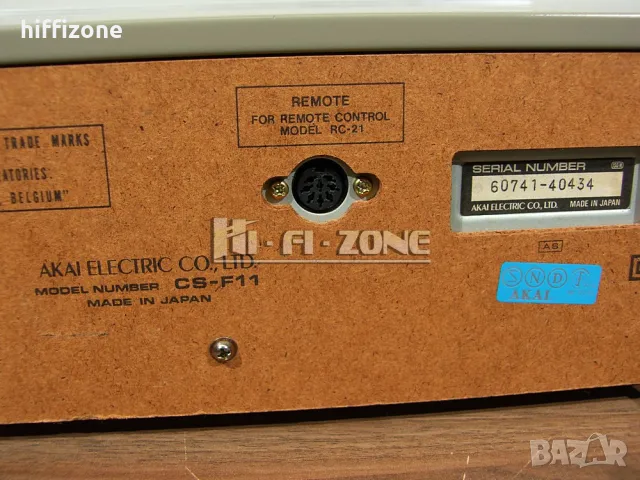 Дек  Akai cs-f11 , снимка 8 - Декове - 48070869