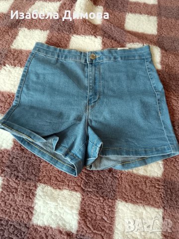 Сини дънкови къси панталонки 