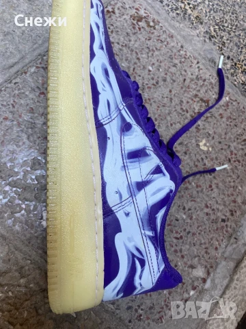 Nike Air force 1 Purple Skeleton, снимка 2 - Кецове - 51161574