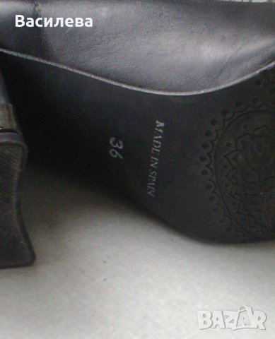 Дамски обувки-естествена кожа, снимка 5 - Дамски обувки на ток - 34449612