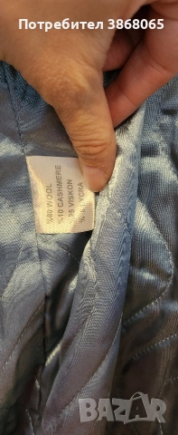 Палто от вълна и кашмир, снимка 6 - Палта, манта - 53339425