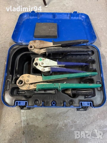 Geberit Mepla - ръчни преси за фитинги