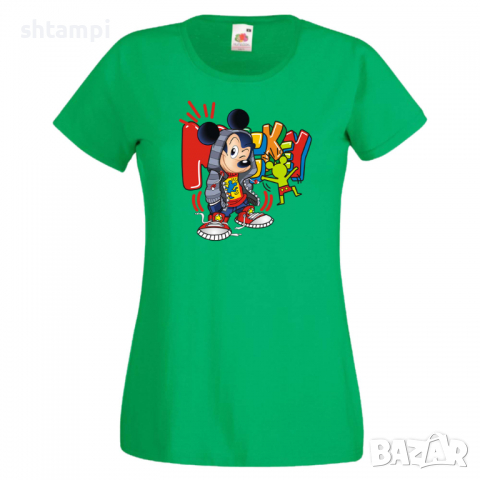 Дамска тениска Mickey Teenager Мини Маус,Микки Маус.Подарък,Изненада,, снимка 3 - Тениски - 36529685