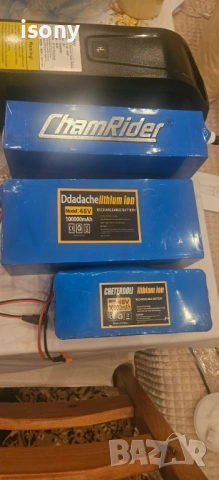 Литиева батерия 48v/ 10ah, снимка 5 - Скейтборд, ховърборд, уейвборд - 54221364
