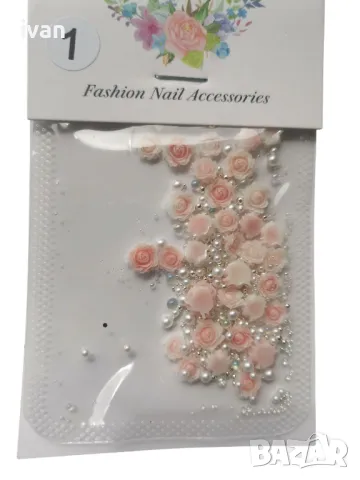 намаление Лот за декорация маникюр 9 части , снимка 6 - Педикюр и маникюр - 49844062