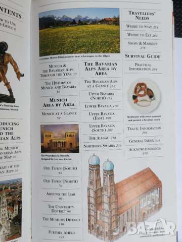 Мюнхен и Баварски Алпи / Munich & Bavarian Alps - пътеводител на DK Eyewitness, англ.език, 324 стр., снимка 2 - Енциклопедии, справочници - 54164897