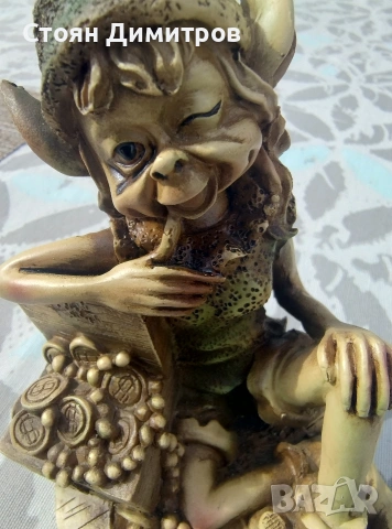 Дуенде митично същество подобно на елф или гном фолклор Испания и Португалия,палави духове, снимка 9 - Антикварни и старинни предмети - 54145070