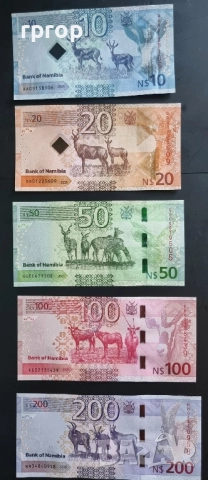 Намибия. Най новата серия 2025 година. UNC., снимка 7 - Нумизматика и бонистика - 52524274