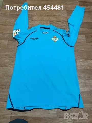 Kappa Real Betis 09/10 long shirt , снимка 1