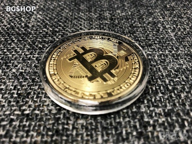 Биткойн монета / Bitcoin ( BTC ) - Gold, снимка 4 - Нумизматика и бонистика - 31223253