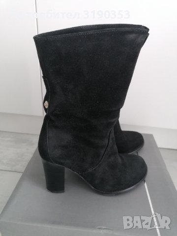 Дамски велурени ботуши Gianni, снимка 6 - Дамски ботуши - 42356424