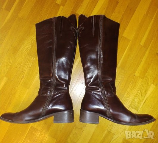 Италиански ботуши, номер 38, естествена кожа