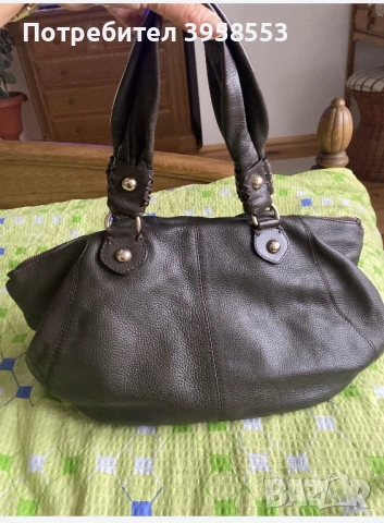 Дамска чанта оригинална Зара Zara естествена кожа , снимка 3 - Чанти - 52323121