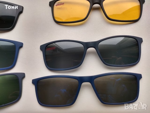 Магнитен клипс / слюда за очила с диоптър / диоптрични рамки, снимка 6 - Слънчеви и диоптрични очила - 31855531