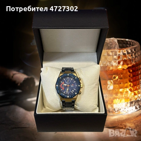 Ексклузивен мъжки часовник LEIYI, снимка 2 - Дамски - 53381309