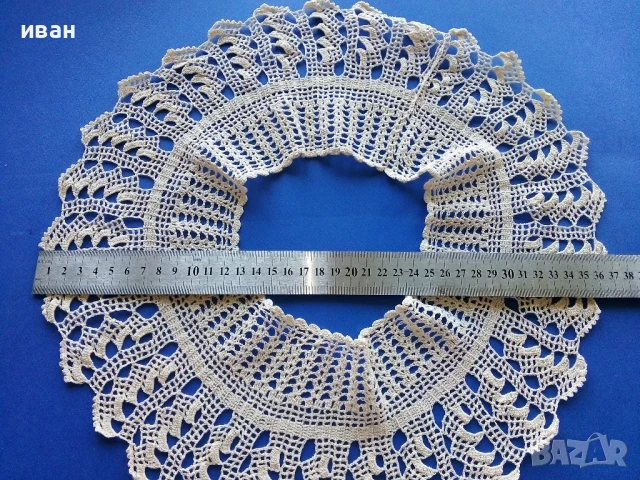 Стари дантели, снимка 12 - Антикварни и старинни предмети - 50682327