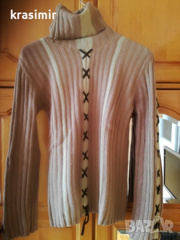 Нов пуловер-поло за момче, ръст  до 170 см