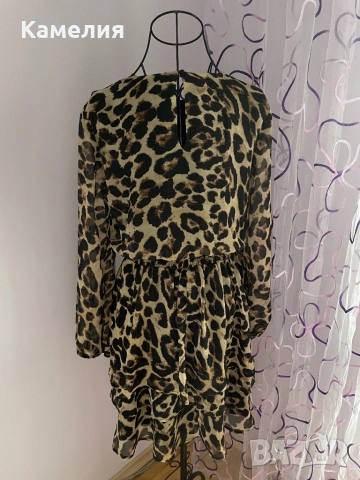 Тигрова рокля , снимка 5 - Рокли - 51465795