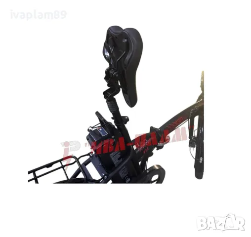 ЕЛЕКТРИЧЕСКИ сгъваем ВЕЛОСИПЕД 500W/36V/11AH+PAS система+Шест скористи за управление+Дисплей, снимка 9 - Мотоциклети и мототехника - 48283734