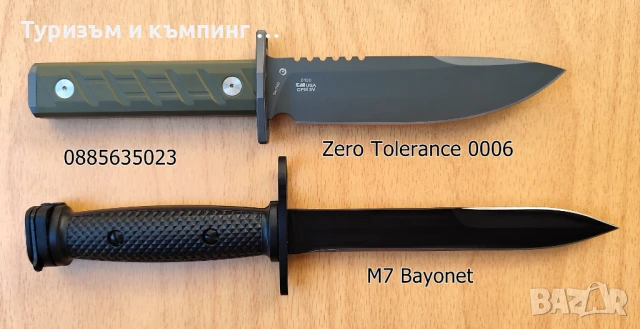 Американски  боен нож M7/Zero Tolerance 0006, снимка 2 - Ножове - 40894812