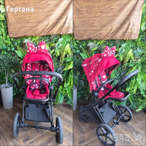 Количка Cybex Priam 4 Lux Jeremy Scott Petticoat Red