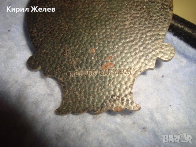 KIEM PAULI Стар НЕМСКИ ПАМЕТЕН ПОСРЕБРЕН ЕМАЙЛИРАН КРАСИВ МЕДАЛ 18693, снимка 3 - Антикварни и старинни предмети - 37942516