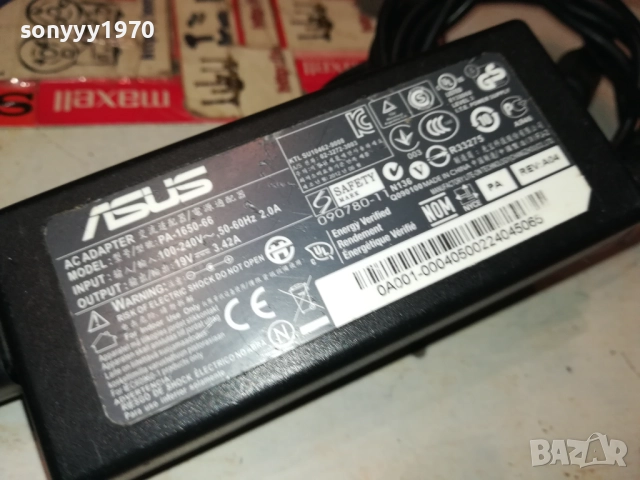 ASUS 19V 3,42A ADAPTER 1811251935, снимка 11 - Мрежови адаптери - 52457828