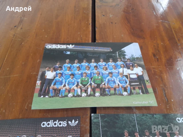 Стари Футболни програми Бундеслига,Adidas 1984, снимка 2 - Други ценни предмети - 50487446
