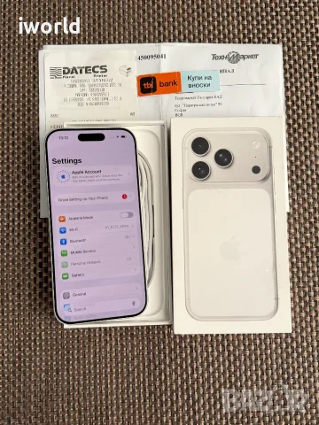 24М ГАРАНЦИЯ❗️ iPhone 17 Pro ❗️ Лизинг от 40€/мес ❗️ Silver🔥 256GB⚠️, снимка 9 - Apple iPhone - 55726600