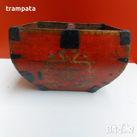 НАЙ ДОБРАТА ОФЕРТА Античен китайски съд за носене на  Ориз,Вода ,Брашно. , снимка 6 - Антикварни и старинни предмети - 53219095