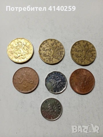 ЧЕХОСЛОВАКИЯ МОНЕТИ , снимка 2 - Нумизматика и бонистика - 54130371