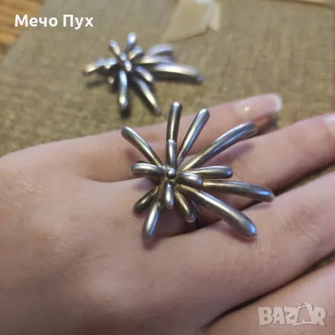 Сребърен комплект - пръстен и висулка (37) , снимка 9 - Бижутерийни комплекти - 49610565