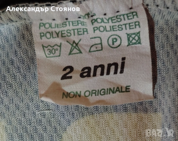 Детска тениска AC MILAN за малки фенове (2г.) – Супер състояние!, снимка 3 - Фен артикули - 54170328