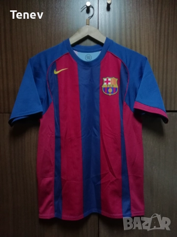 Barcelona #30 Lionel Messi 2004 2005 Nike Home оригинална тениска фланелка Меси Барселона екип , снимка 2 - Тениски - 52777177