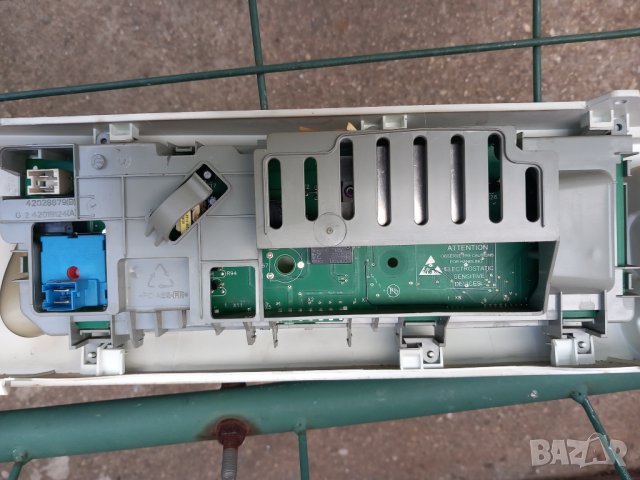 Продавам преден панел с платка за  пералня Whirlpool AWG 5061/B1, снимка 2 - Перални - 40465966