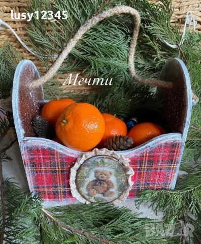 Весела коледна кошничка!, снимка 4 - Коледни подаръци - 52162157