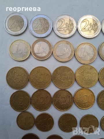 евро монети 2002 Германия, снимка 7 - Нумизматика и бонистика - 54105905