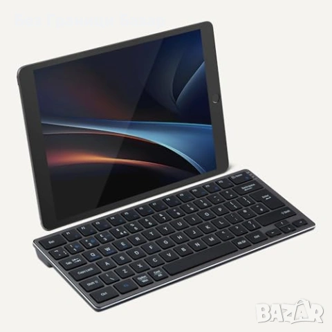 Нова Тънка Bluetooth клавиатура с Type-C приемник за таблет лаптоп iPad iPhone PC Mac, снимка 3 - Клавиатури и мишки - 54108054
