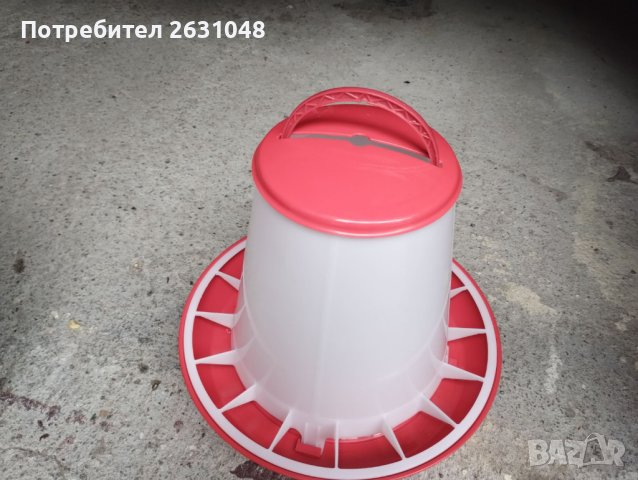 Хранилка за птици стояща или висяща обем 3 кг, снимка 7 - За птици - 40496696