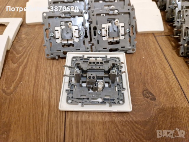 Legrand Niloe: Ел. Ключове / Контакти +SASSIN: Бушони/ Прекъсвачи /ДТЗ + Аплик, снимка 3 - Друга електроника - 42599428