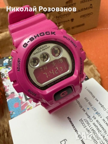 Casio G-SHOCK DW-6900RCS-4ER, снимка 3 - Мъжки - 53905165