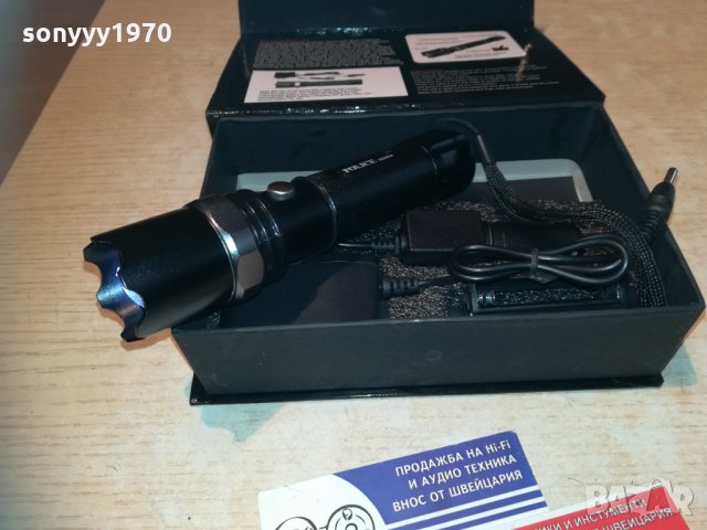 police led li-ion battery-germany-як фенер/прожектор, снимка 3 - Оборудване и аксесоари за оръжия - 30259509