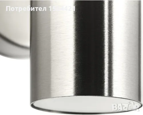 външна лампа за стенен монтаж, аплик, GU10, 18W, IP44, Lalumi Германия, снимка 3 - Соларни лампи - 47823541